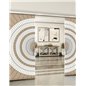 Holzschiebetür Slim-Line - Eiche und Weiss Model 3036 Holzschiebetür Slim-Line - Eiche und Weiss Model 3036