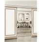 Holzschiebetür Slim-Line - Eiche und Weiss Model 3041 Holzschiebetür Slim-Line - Eiche und Weiss Model 3041