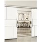 Holzschiebetür Slim-Line - Weiss Model 3027 Holzschiebetür Slim-Line - Weiss Model 3027