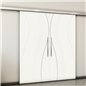 Holzschiebetür Slim-Line - Weiss Model 3064 Holzschiebetür Slim-Line - Weiss Model 3064