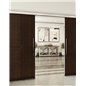 Holzschiebetür Slim-Line - Wenge Model 3017 Holzschiebetür Slim-Line - Wenge Model 3017