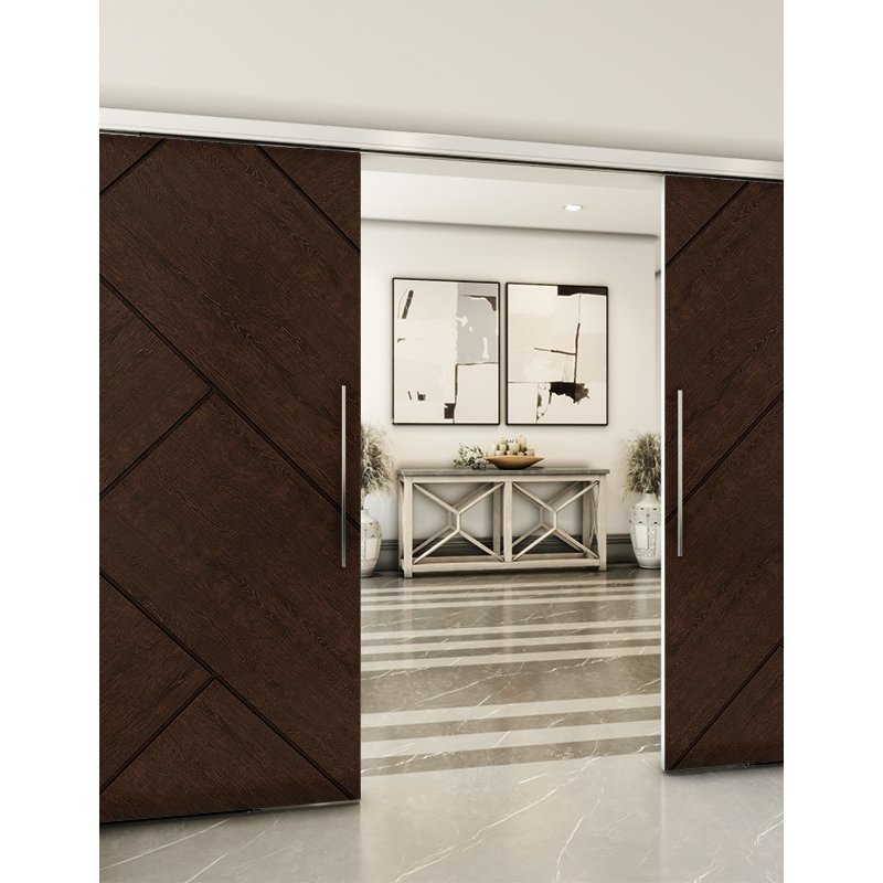 Holzschiebetür Slim-Line - Wenge Model 3026 Holzschiebetür Slim-Line - Wenge Model 3026