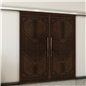 Holzschiebetür Slim-Line - Wenge Model 3048 Holzschiebetür Slim-Line - Wenge Model 3048
