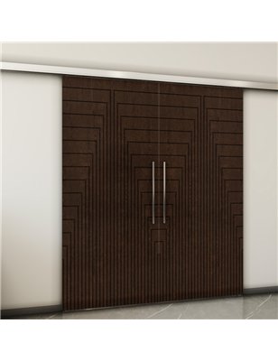 Holzschiebetür Slim-Line - Wenge  Model 3052-2