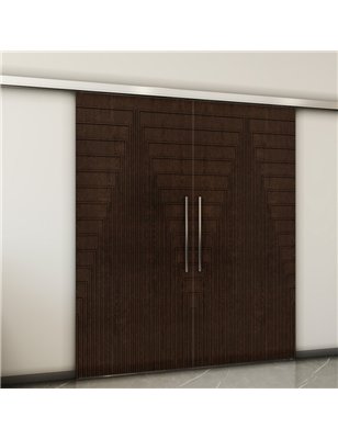 Holzschiebetür Slim-Line - Wenge  Model 3053-2