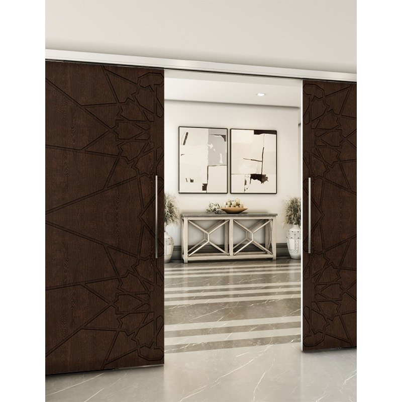 Holzschiebetür Slim-Line - Wenge Model 3069 Holzschiebetür Slim-Line - Wenge Model 3069