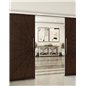 Holzschiebetür Slim-Line - Wenge Model 3074 Holzschiebetür Slim-Line - Wenge Model 3074