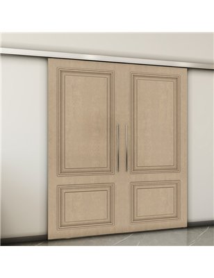 Holzschiebetür Slim-Line - Eiche  Model 3004-2