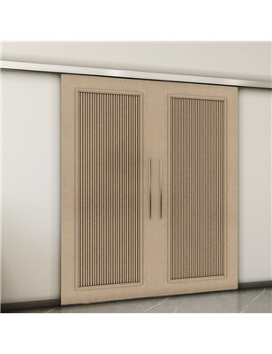 Holzschiebetür Slim-Line - Eiche  Model 3005-2