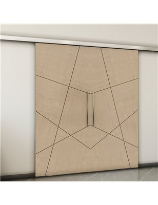 Holzschiebetür Slim-Line - Eiche  Model 3011-2