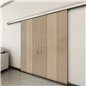 Holzschiebetür Slim-Line - Eiche  Model 3013