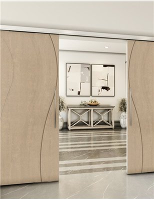 Holzschiebetür Slim-Line - Eiche  Model 3064