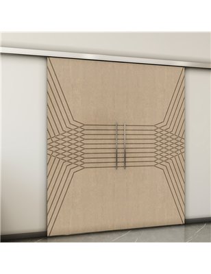 Holzschiebetür Slim-Line - Eiche  Model 3085-2