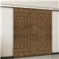 Holzschiebetür Slim-Line - Nussbaum Model 3034 Holzschiebetür Slim-Line - Nussbaum Model 3034
