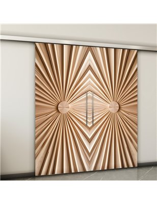 Holzschiebetür Slim-Line - Holzkunst  Model 3012-2