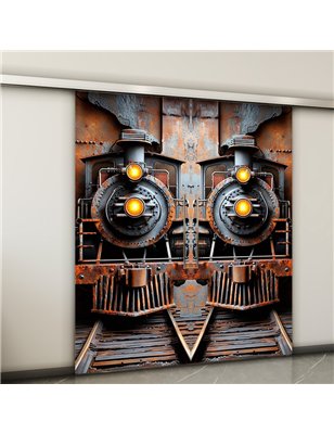 Holzschiebetür Slim-Line - Vintage  Model 3021-2