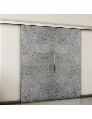 Holzschiebetür Slim-Line - Beton und Stein  Model 3056-2
