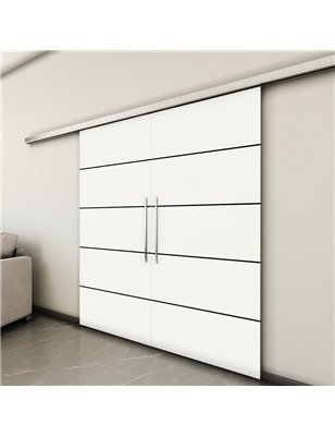 Holzschiebetür Slim-Line - Design-Linien  Model 3001-3