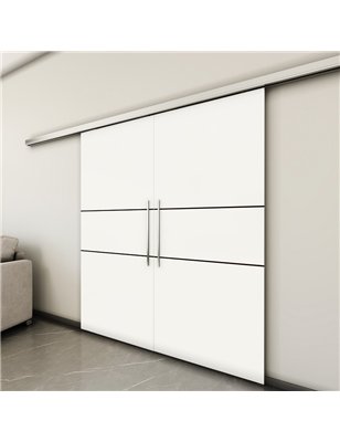 Holzschiebetür Slim-Line - Design-Linien  Model 3008-3
