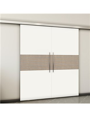 Holzschiebetür Slim-Line - Design-Linien  Model 3015-2