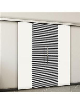 Holzschiebetür Slim-Line - Design-Linien  Model 3021-2