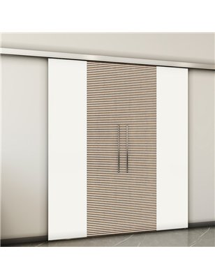 Holzschiebetür Slim-Line - Design-Linien  Model 3023-2