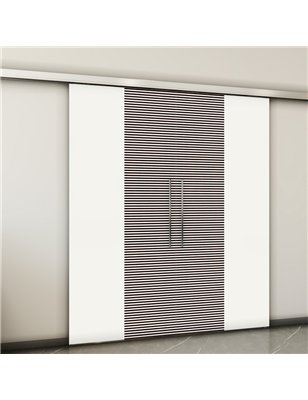 Holzschiebetür Slim-Line - Design-Linien  Model 3024-2