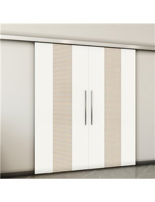 Holzschiebetür Slim-Line - Design-Linien  Model 3026-2