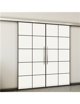 Holzschiebetür Slim-Line - Design-Linien  Model 3032-2
