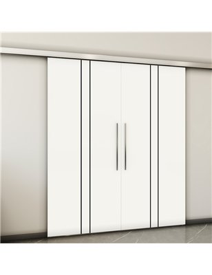 Holzschiebetür Slim-Line - Design-Linien  Model 3045-2