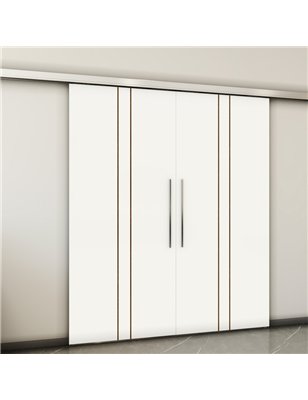 Holzschiebetür Slim-Line - Design-Linien  Model 3047-2