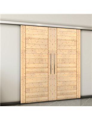 Holzschiebetür Slim-Line - Country  Model 3001-2
