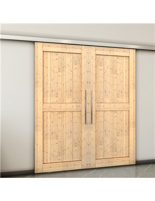 Holzschiebetür Slim-Line - Country  Model 3002-2