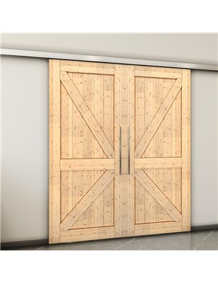 Holzschiebetür Slim-Line - Country  Model 3004-2