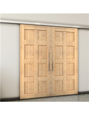 Holzschiebetür Slim-Line - Country  Model 3006-2