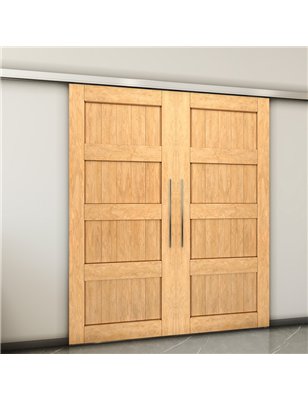 Holzschiebetür Slim-Line - Country  Model 3027-2