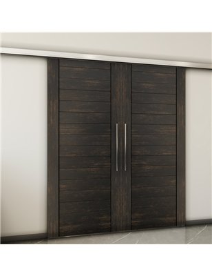 Holzschiebetür Slim-Line - Country  Model 3037-2