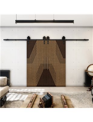 Holzschiebetür Barn-Line - Holz-Mix  Model 4060-2