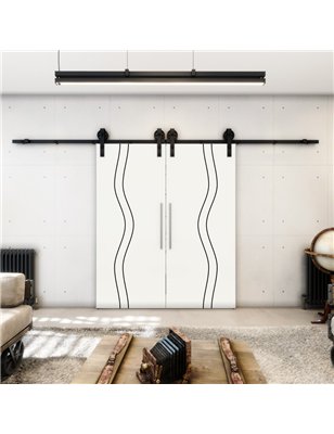 Holzschiebetür Barn-Line - Design-Linien  Model 4068-2