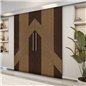 Holzschiebetür Eco-Line - Holz-Mix Model 4019 Holzschiebetür Eco-Line - Holz-Mix Model 4019