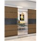 Holzschiebetür Eco-Line - Holz-Mix Model 4031 Holzschiebetür Eco-Line - Holz-Mix Model 4031