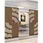 Holzschiebetür Eco-Line - Holz-Mix Model 4076 Holzschiebetür Eco-Line - Holz-Mix Model 4076