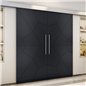 Holzschiebetür Eco-Line - Schwarz Model 4075 Holzschiebetür Eco-Line - Schwarz Model 4075