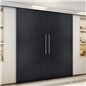 Holzschiebetür Eco-Line - Schwarz Model 4086 Holzschiebetür Eco-Line - Schwarz Model 4086