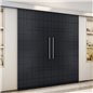 Holzschiebetür Eco-Line - Schwarz Model 4087 Holzschiebetür Eco-Line - Schwarz Model 4087