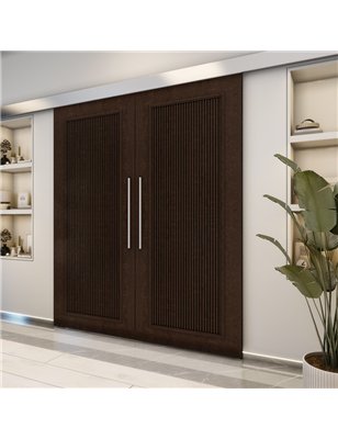 Holzschiebetür Eco-Line - Wenge  Model 4005-2