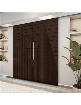 Holzschiebetür Eco-Line - Wenge  Model 4052-2
