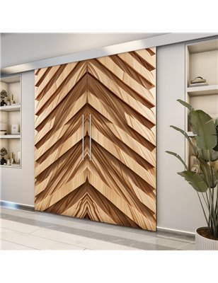 Holzschiebetür Eco-Line - Holzkunst  Model 4005-2