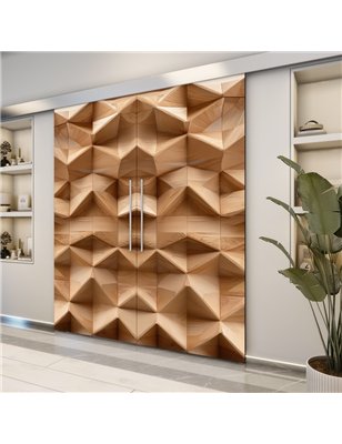 Holzschiebetür Eco-Line - Holzkunst  Model 4007-2