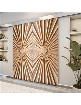 Holzschiebetür Eco-Line - Holzkunst  Model 4012-2